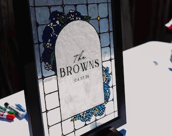 Custom Faux Stain Glass
