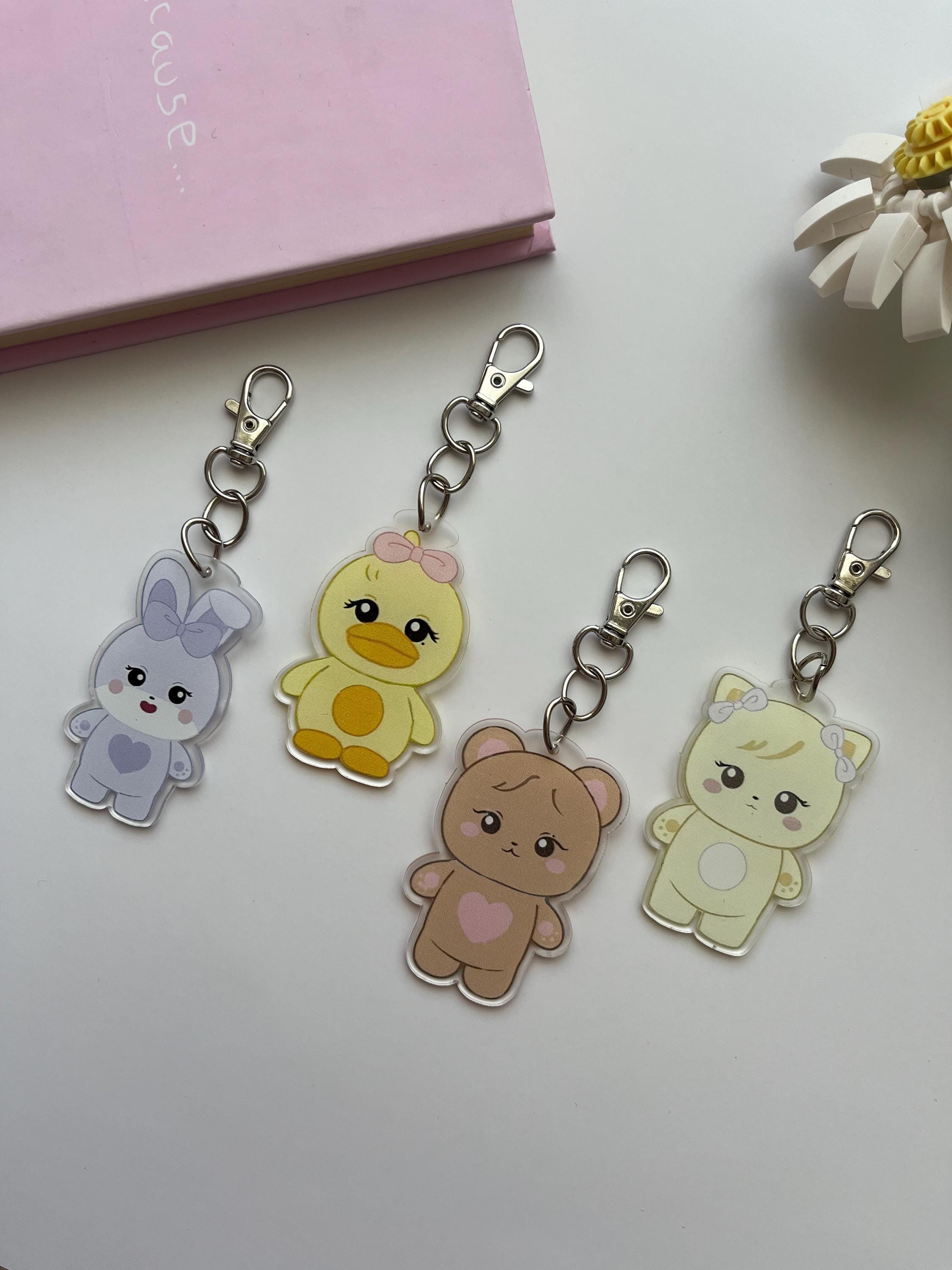 Blackpink Born Pink Acryclic Keychain Set, Kpop BPPOPUP Cute
