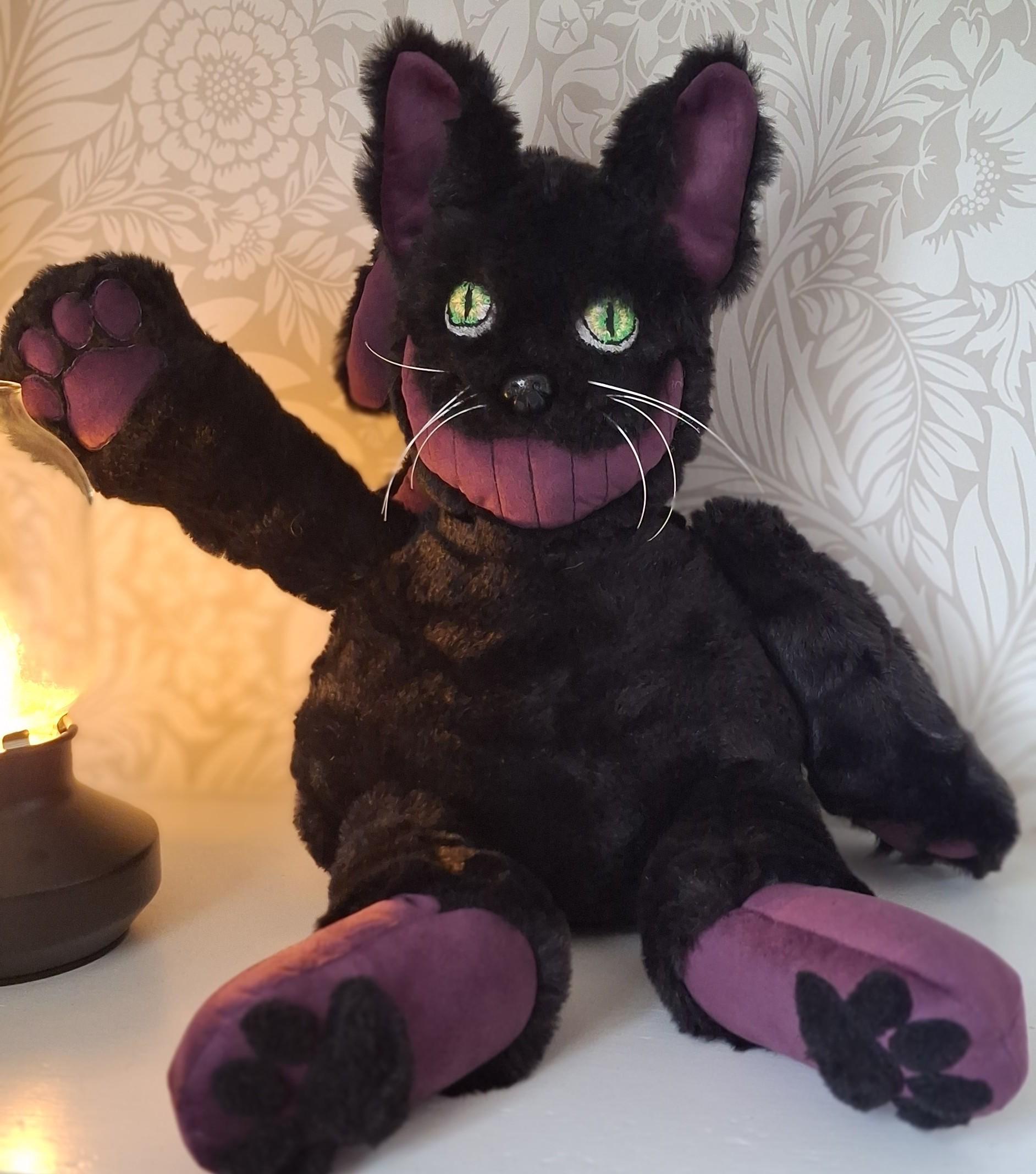 Cheshire Cat Pin the Grin - Etsy