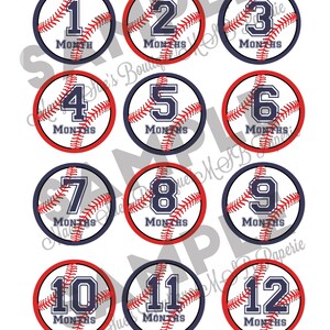 PRINTABLE DIY Rookie Year Baseball Party - DIY Monthly Photo Clips