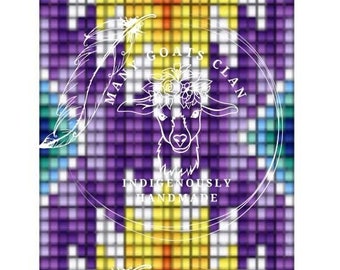 Patrón: Atardecer morado