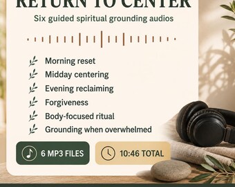 Guided Meditation Bundle | Stress Relief, Anxiety Relief & Mindfulness Audio Pack