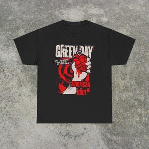 Vintage Green Day American Idiot Shirt - Etsy