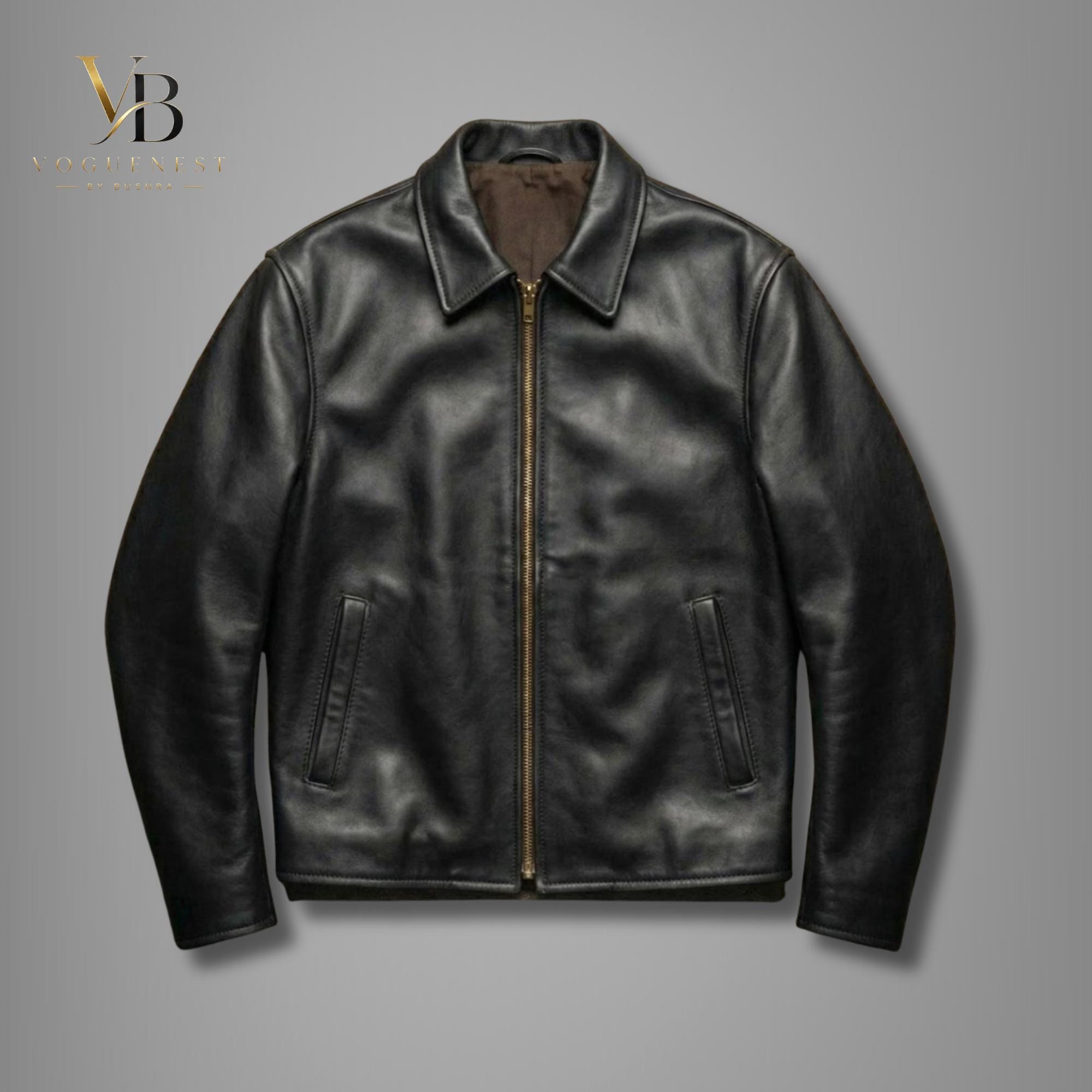 Vintage Gap Leather Jacket Mens - Etsy - Page 2