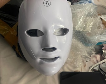 LED Face Mask Skin Care Therapy, Photon Light Beauty Instrument, Anti Aging Facial Mask, Red Blue Light Therapy Mask