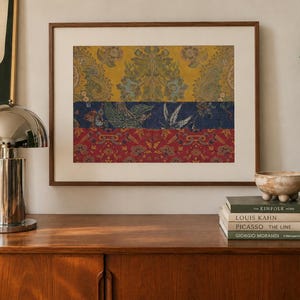 Colombia Flag Textile Poster