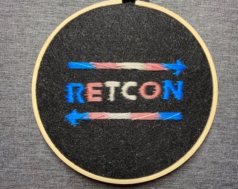 Broderie Retcon Trans Pride