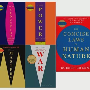 Robert Greene Collection: 5 Books Set on Seduction, Power & Strategy / personal development / business strategy / book gift set bild 6