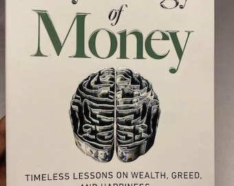 The Psychology of Money Book by Morgan Housel | Finance & Money Mindset