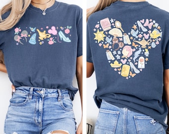 Camiseta Comfort Colors Disney Coquette Bow Floral, Camiseta Best Day Ever, Camiseta Walt Disney Trip, Top Cute Disney Doodles, Sudadera Vacation Crewneck