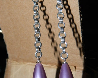 Simple Chainmaille Earrings