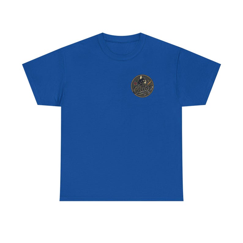 Meowstruction Cat Construction Worker T-Shirt | Toolbelt Kitty Tee image 6