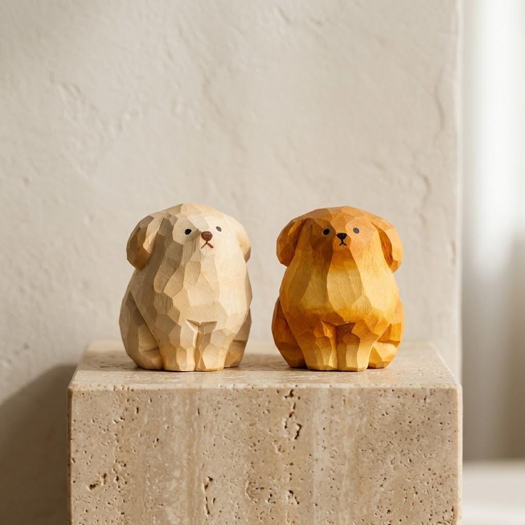 Wood carved snoopy - Etsy 日本