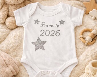 Born in 2026 new baby vest