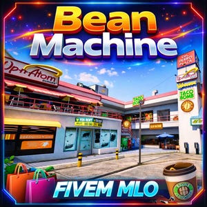 Bean Machine / Fivem mlo / Mlo / Ottimizzato / Gioco di ruolo / Alta qualità /
