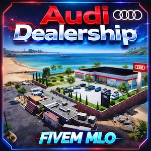 Salon sprzedaży Audi | Fivem mlo | Mlo | Zoptymalizowany | Odgrywanie ról | Wysoka jakość|