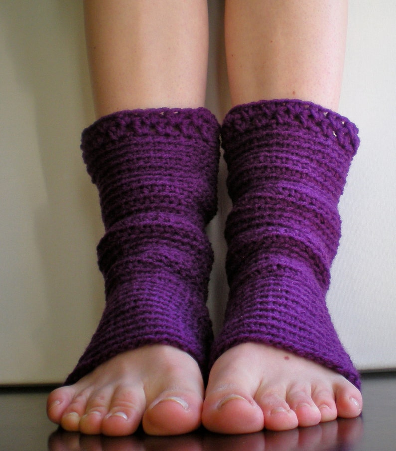 PATTERN Yoga Socks Dance Pilates Ballet Leg Warmers Etsy