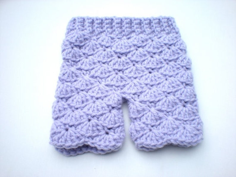 PATTERN: Shorties Set, baby girl flower hat & pants, Easy Crochet PDF, Newborn Shorts, Beanie, InStanT DowNLoaD, Permission to Sell image 2