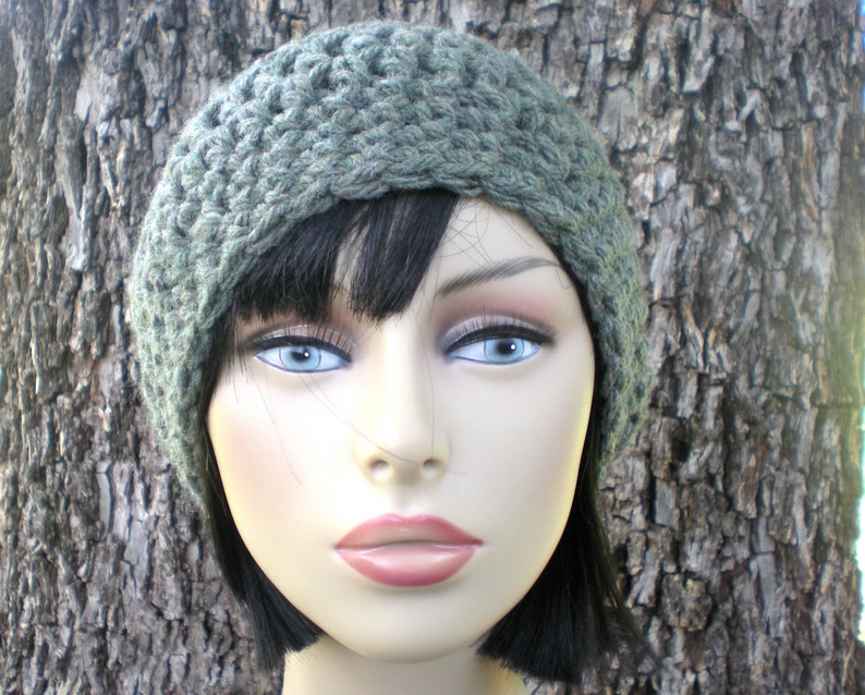 2 PATTERNS: Willow Slouch & Ear Band, Easy crochet PDF, Adult/ teen, slouchy hat, bulky chunky yarn, InStAnt DoWnLoAd, Permission to Sell image 3