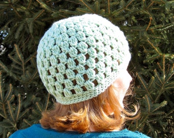 PATTERN- The Larimore Hat,  easy crochet beanie, crochet, adult, teen, spring hat, pdf, InStAnT DoWnLoAd, Permission to Sell