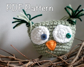 PATTERN:  Owl tooth pillow, stuffed owl, amirugumi, pocket, kids, gift holder, stocking stuffer, pdf,InStAnT DoWnLoAd, Permission to Sell