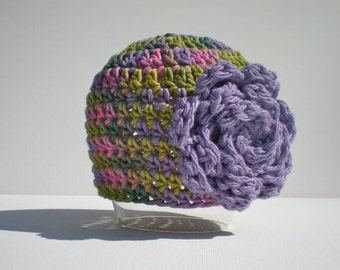 PATTERN: Jumbo Flower Hat, size Newborn to Adult, Easy Crochet PDF, beanie, InStaNT DowNLOaD Permission to Sell