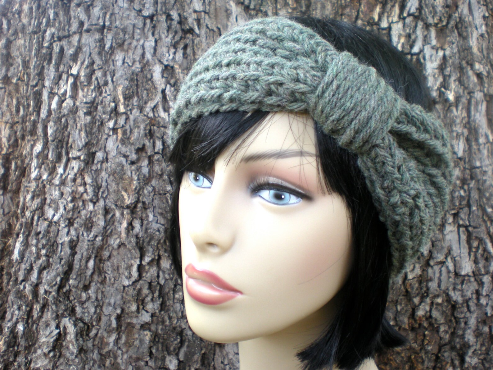 Slouch Band 2 PATTERNS: Willow Slouch & Ear Band, Easy Crochet PDF, Adult/ Teen ...