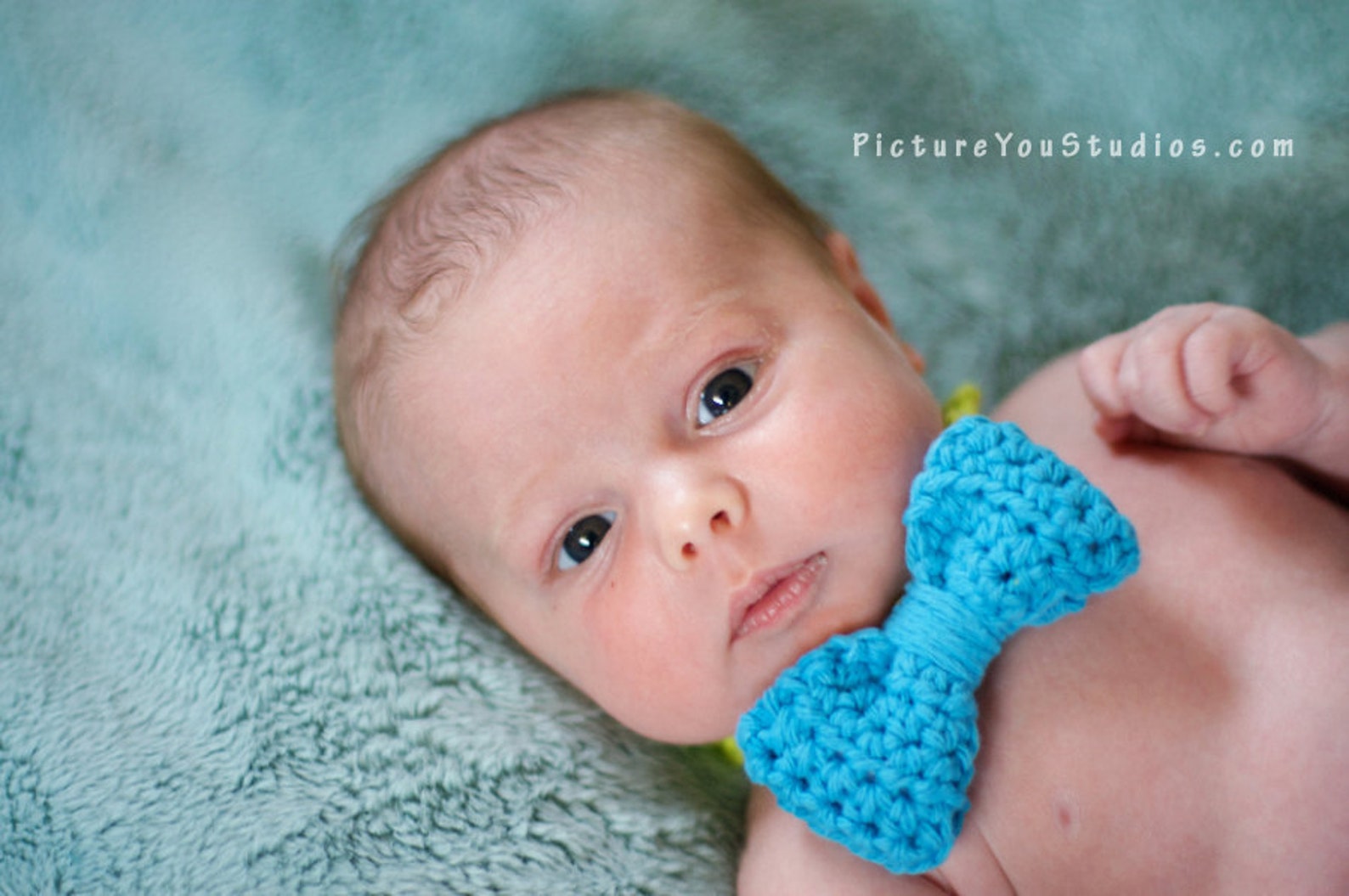 PATTERN Baby Bow Tie PDF Easy Crochet Dapper Dan Bow Tie or Etsy