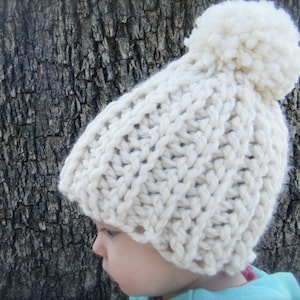 crochet snow cap