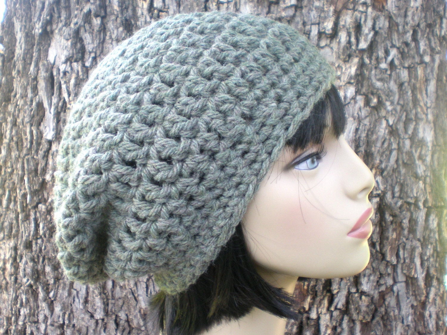 Slouch Band 2 PATTERNS: Willow Slouch & Ear Band, Easy Crochet PDF, Adult/ Teen ...