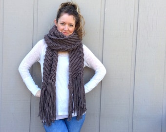 2 Crochet Patterns: Infinity Scarf cowl, super bulky chunky yarn, DIY, easy crochet P D F, scarf, cowl, Marissa Cowl & Chevron Scarf