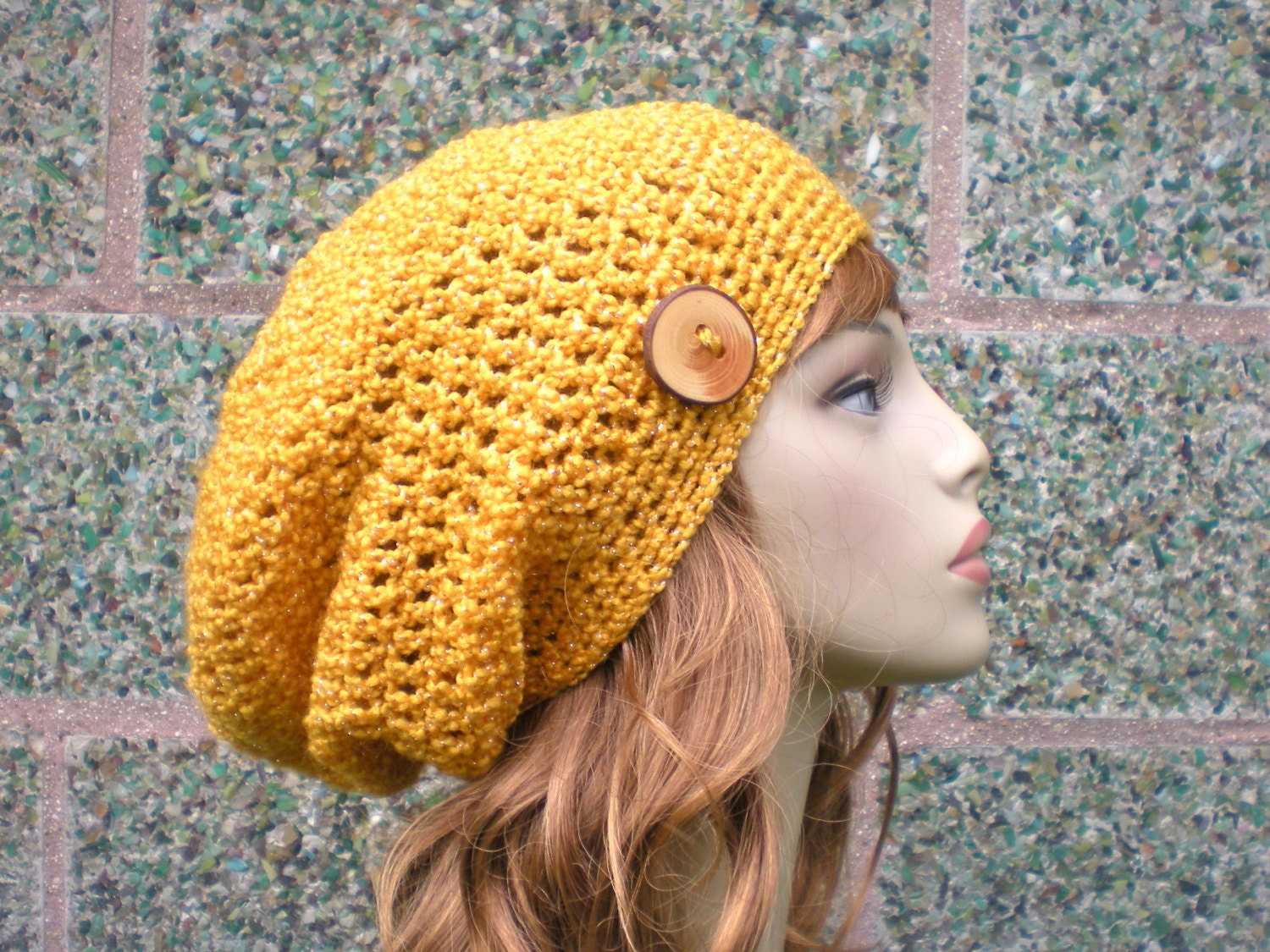 PATTERN Autumn Slouch Unisex slouchy beanie crochet hat P