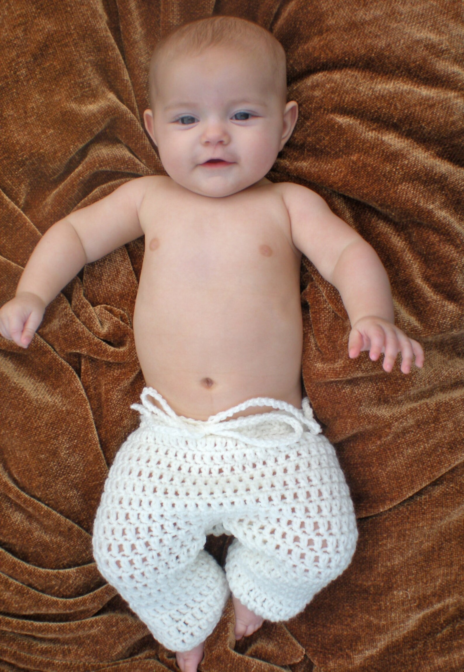 PATTERN Baby Trousers Easy Crochet PDF 4 SIZES nb12m Etsy