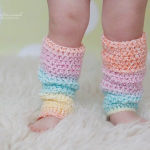 PATTERN:  Toddler & Baby Leg Warmers, 4 sizes, Slouchy, Easy Crochet PDF, Baby Girl sizes NB-24m, InStAnT DowNLoaD, Permission to Sell