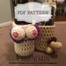PDF pattern for Boob and penis bottle can holder sleeve crochet pattern set