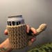 Crochet 4 inch penis can cooler sleeve