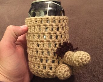 Crochet penis can cooler sleeve