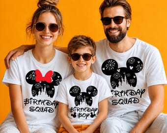 Birthday Boy Shirt Disney Birthday Family Matching Trip 2026 Vacation Tee