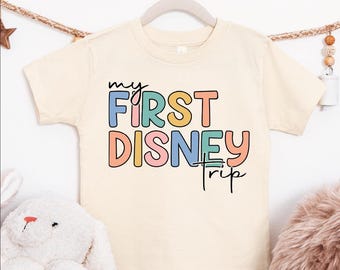 My First Disney Trip Shirt Disney Family Vacation Magic Kingdom Tee