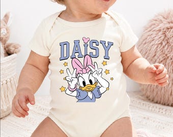 Daisy Duck Baby Onesie Disney Character Cute Park Outfit