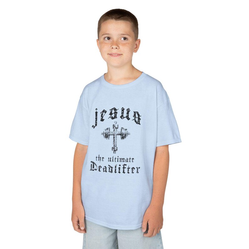 Comfort Color Jesus The Ultimate Deadlifter image 3