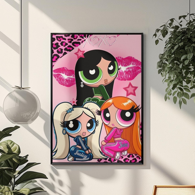 Y2k Baddie Wall Art - Etsy