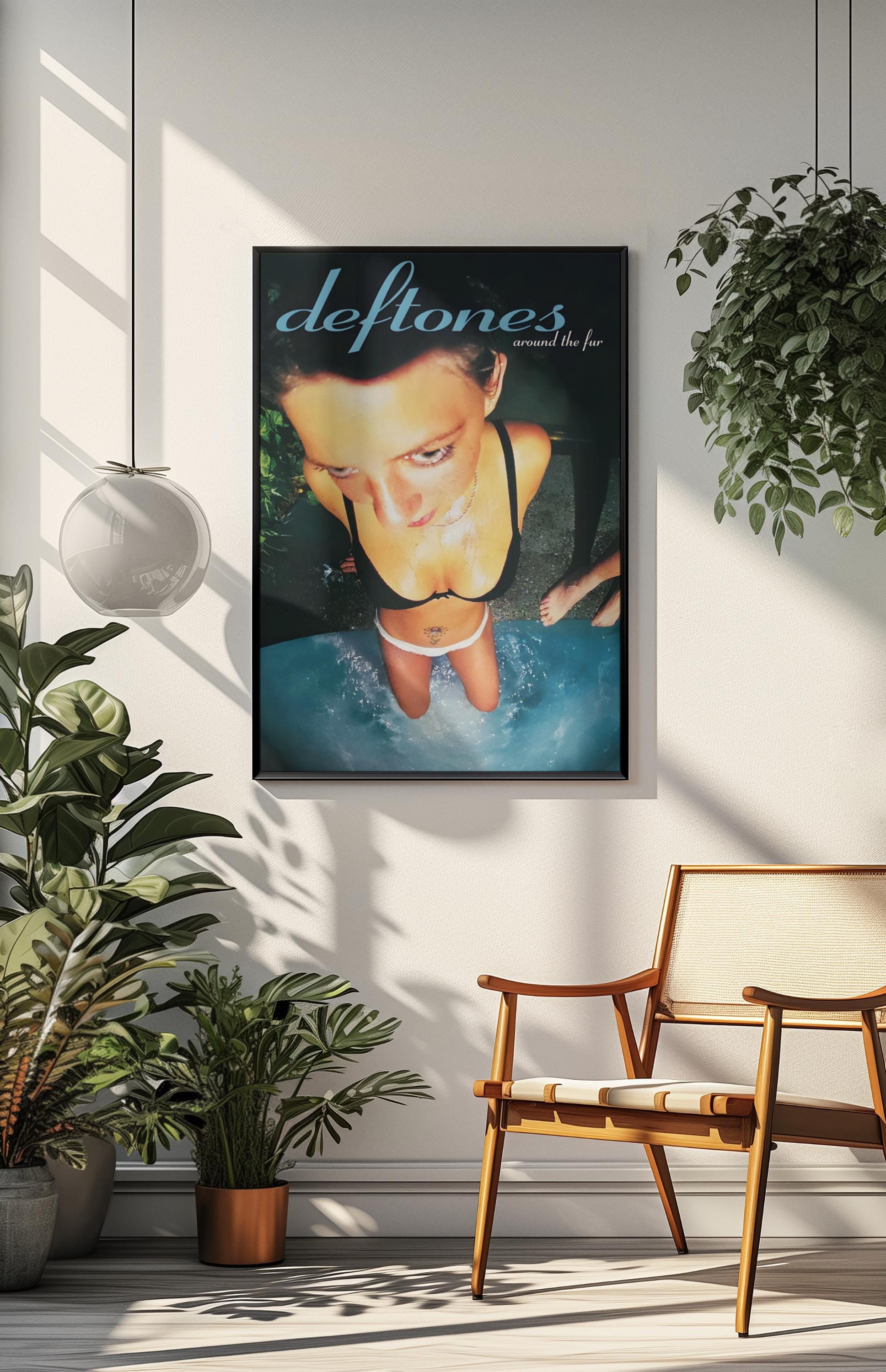 Deftones Around the Fur Album Cover Poster, Iconic Alternative