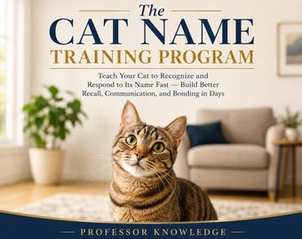The Cat Name Training Program: Teach Your Cat to Recognize and Respond to Its Name Fast