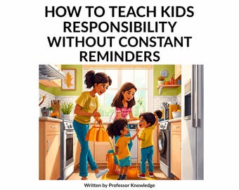 How to Teach Kids Responsibility Without Constant Reminders