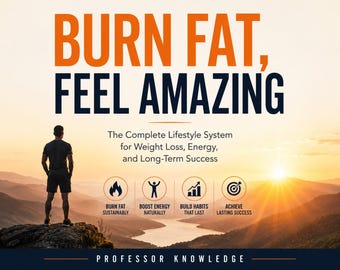 Burn Fat, Feel Amazing: The Complete Lifestyle System for Weight Loss, Energy, and Long-Term Success