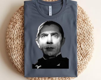 Vintage Dracula Bela Lugosi T-Shirt Classic Horror Vampire Black Tee