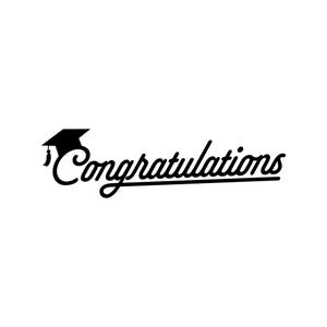 Congratulations Svg png, congrats Grad Clipart, Graduation Cricut file Svg, Graduation Shirt SVG, congratulations lettering svg