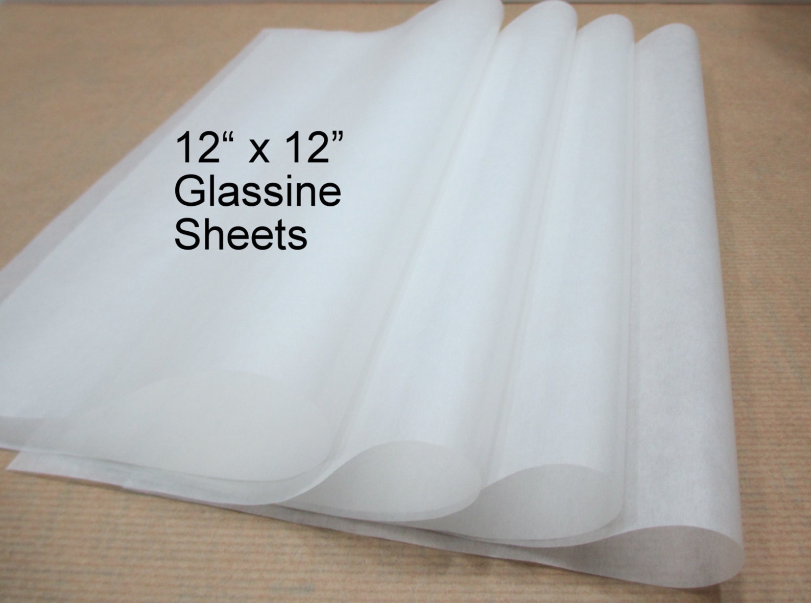 GLASSINE SHEETS Can be cut to size 25 Sheets Glassine Paper Etsy