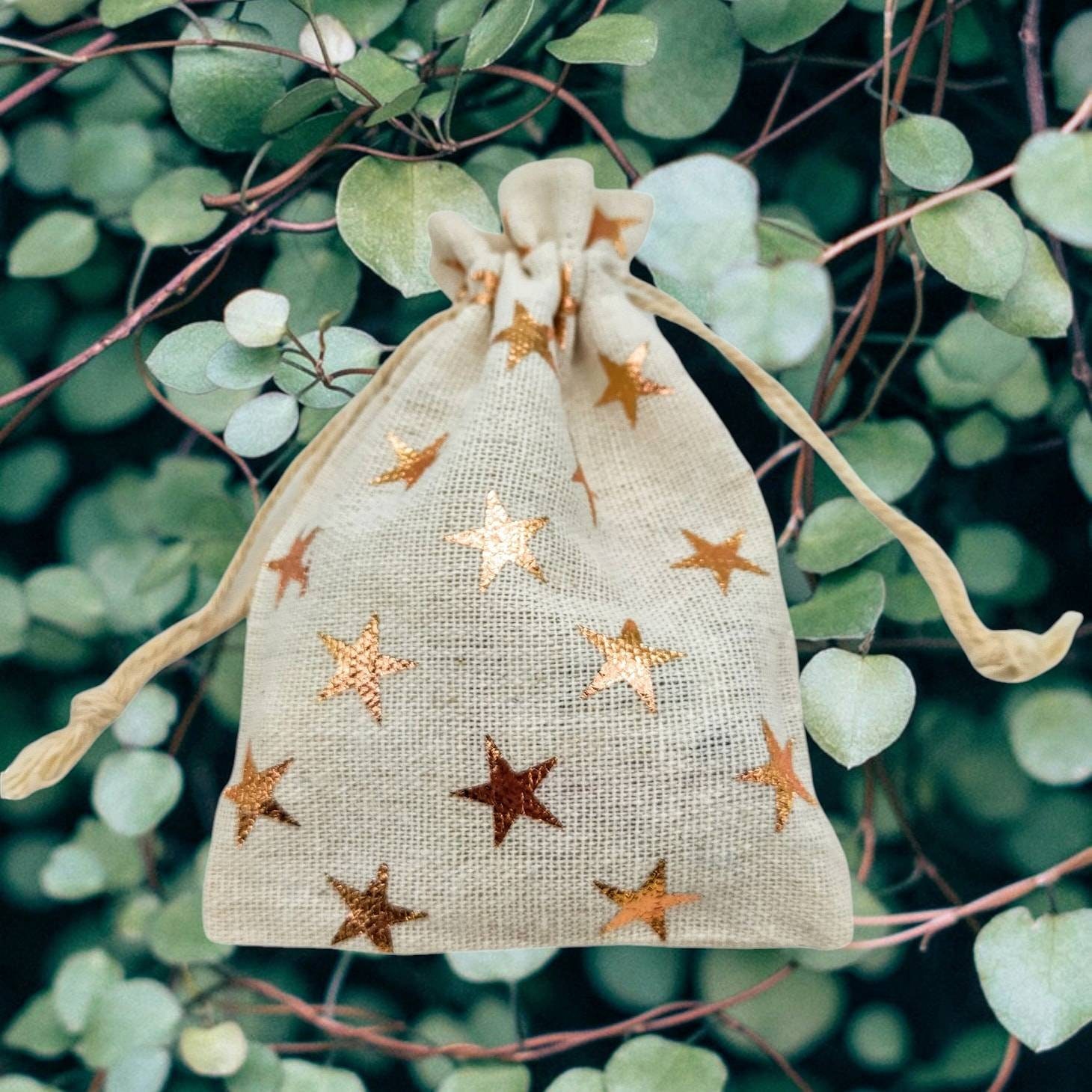 Sets of Eco-friendly Fabric Gift Bags - Etsy UK